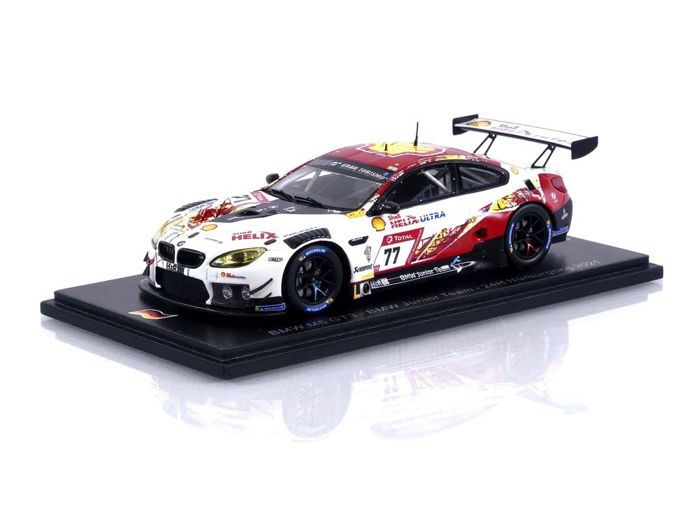 Spark National Model BMW M6 GT3 2021 24H 1/43 Nürburgring #77 D.Harper/M.Hesse/N.Verhachen/A.Farfus
Spark National Model BMW M6 GT3 2021 24H 1/43 Nürburgring #77 D.Harper/M.Hesse/N.Verhachen/A.Farfus