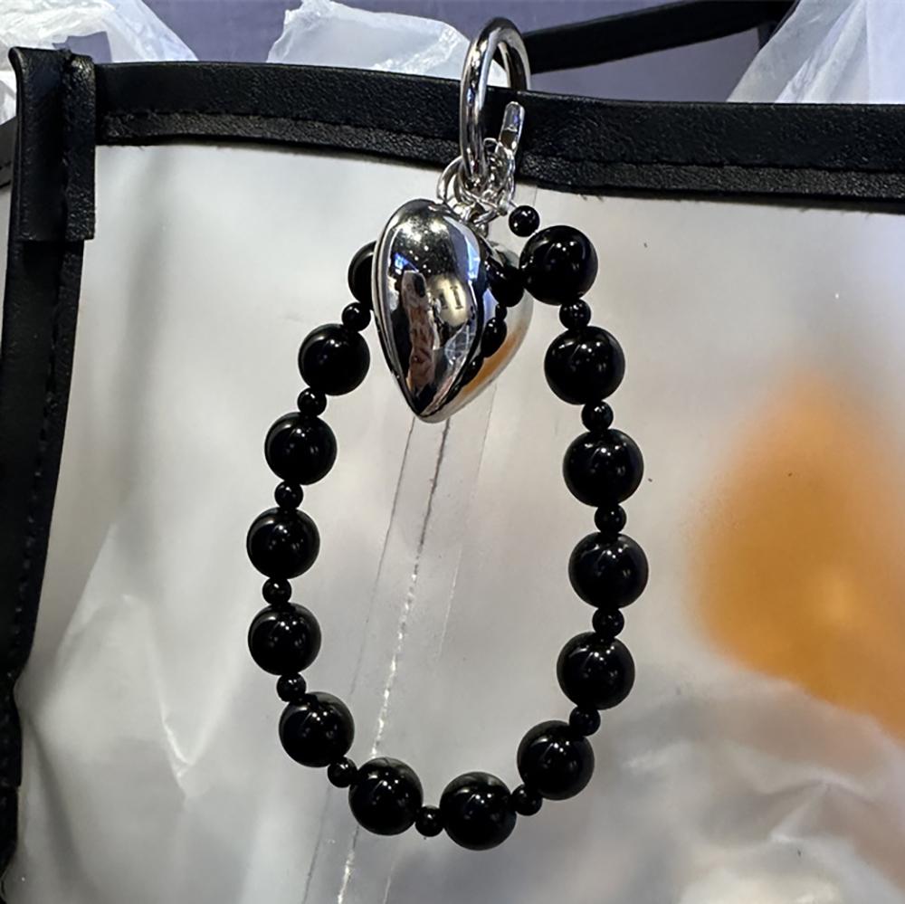 Korean Stylish Love Heart Pendant Beaded Phone Charm Strap Bracelet For iPhone Camera Accessories Bag Women Girl Hanging Cord
Korean Stylish Love Heart Pendant Beaded Phone Charm Strap Bracelet For iPhone Camera Accessories Bag Women Girl Hanging Cord
