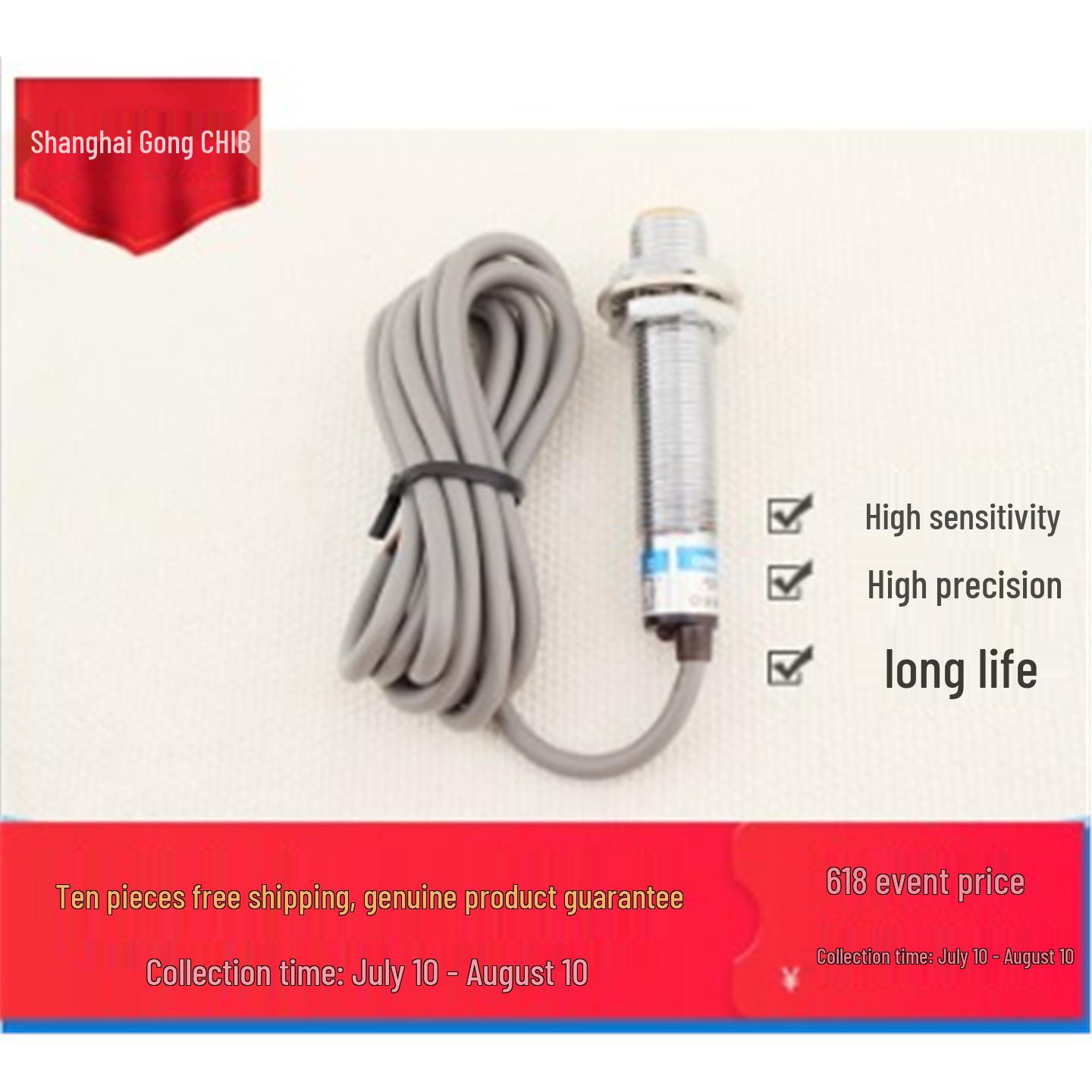 Hukong Proximity Sensor NI5-M18K-AN6X Series M18K AP6X
Hukong Proximity Sensor NI5-M18K-AN6X Series M18K AP6X
