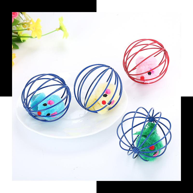 Candy-colored Cat Toys With Bell Mouse Cage Toys Plastic Artificial Colorful Cat Teaser Toy Pet Interactive Training Supplies
Candy-colored Cat Toys With Bell Mouse Cage Toys Plastic Artificial Colorful Cat Teaser Toy Pet Interactive Training Supplies