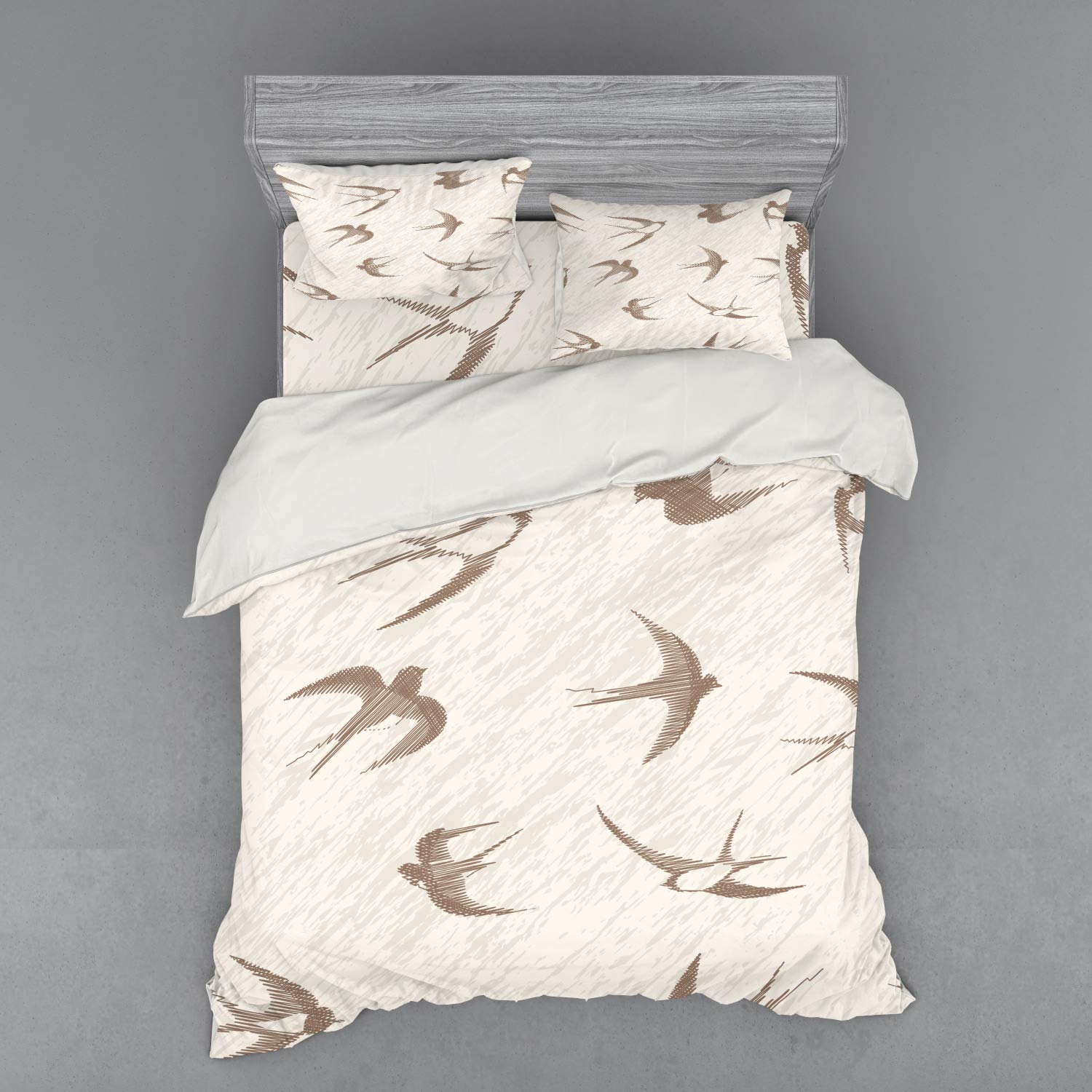 Swallow Duvet Cover Set for Kids Queen Size Quilt Covers Lightweight Down BedRoom Decor 2 Pillowcases 1 Duvet Cover No Comforter (135x200cm)
Swallow Duvet Cover Set for Kids Queen Size Quilt Covers Lightweight Down BedRoom Decor 2 Pillowcases 1 Duvet Cover No Comforter (135x200cm)