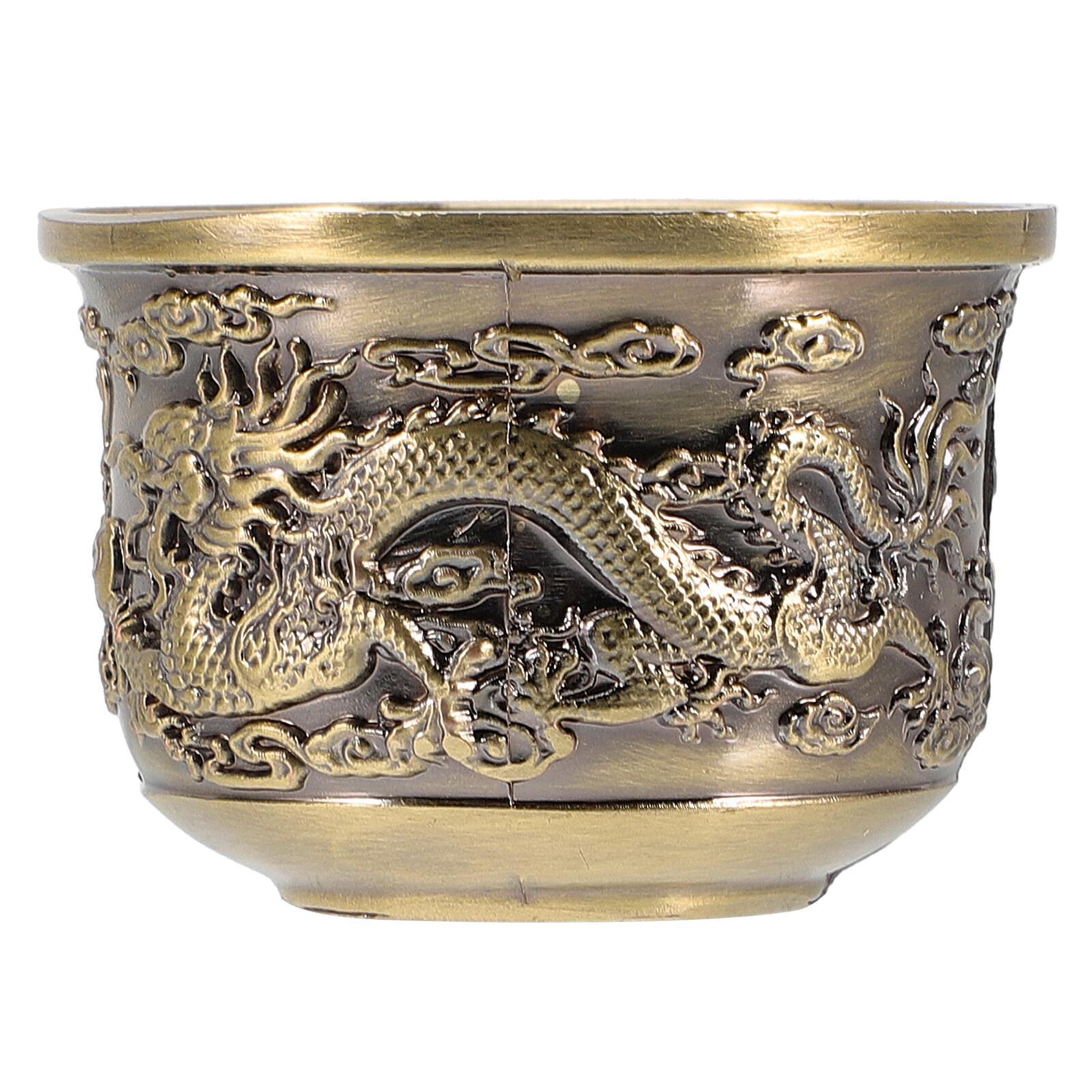 Dragon and Safe to Use Alloy Drink Pattern Tea Reusable Vintage Teacup Zinc Cocktail
Dragon and Safe to Use Alloy Drink Pattern Tea Reusable Vintage Teacup Zinc Cocktail