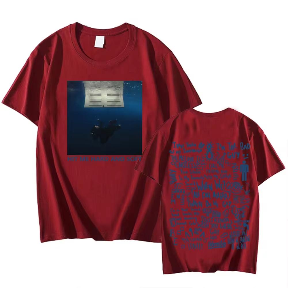 Summer New Hit Me Hard and Soft 2025 Tour Popular Shirt Billie Cotton Tshirts Hit Me Hard and Soft Tees Casual Oversized Tops 4XL
Summer New Hit Me Hard and Soft 2025 Tour Popular Shirt Billie Cotton Tshirts Hit Me Hard and Soft Tees Casual Oversized Tops 4XL