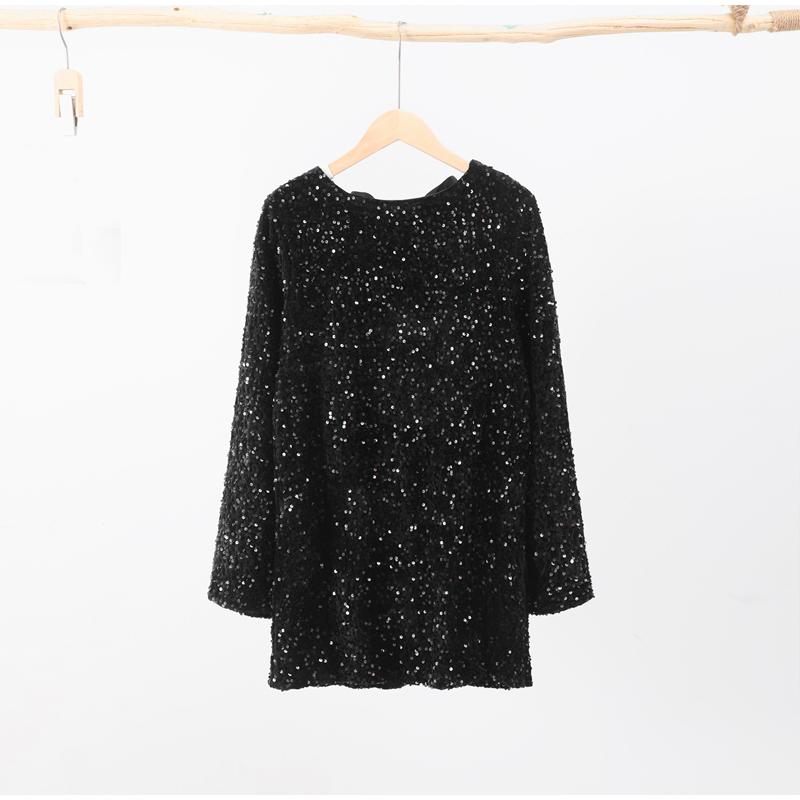 Платье с бантом и пайетками для женщин, зимнее, рождественское, с длинным рукавом, блестящие короткие платья, женское, с открытой спиной, вечернее, женское, мини-платье 3XL чёрный
Платье с бантом и пайетками для женщин, зимнее, рождественское, с длинным рукавом, блестящие короткие платья, женское, с открытой спиной, вечернее, женское, мини-платье 3XL чёрный