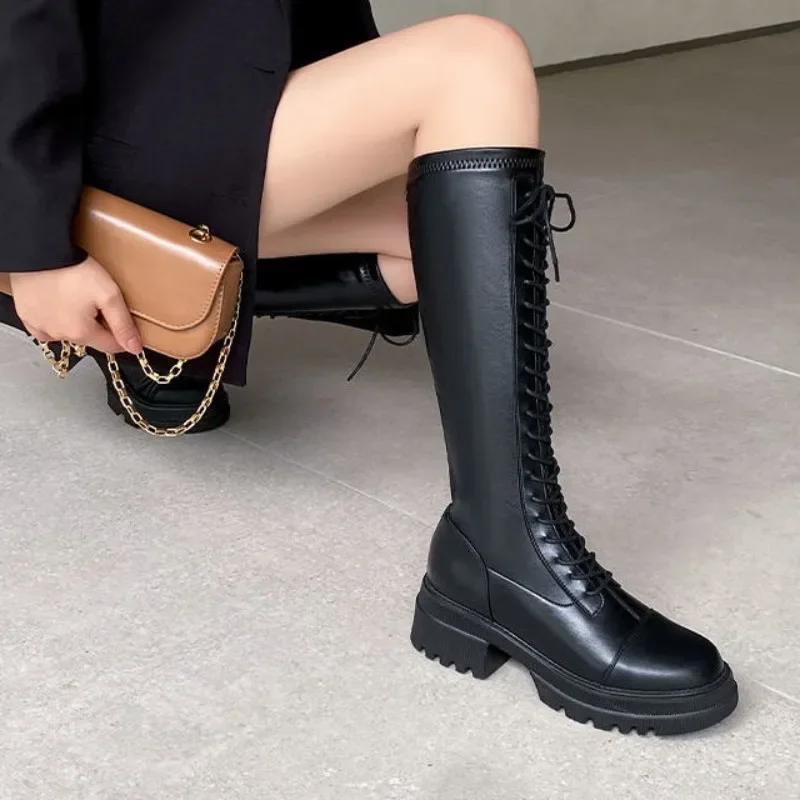 Зима 2025 Длинные сапоги для женщин Платформа Высота до колена Голенище Обувь Женская Осень Весна Искусственная кожа Мода Большой размер Теплые Новинка Сапог Горячий 40
Зима 2025 Длинные сапоги для женщин Платформа Высота до колена Голенище Обувь Женская Осень Весна Искусственная кожа Мода Большой размер Теплые Новинка Сапог Горячий 40