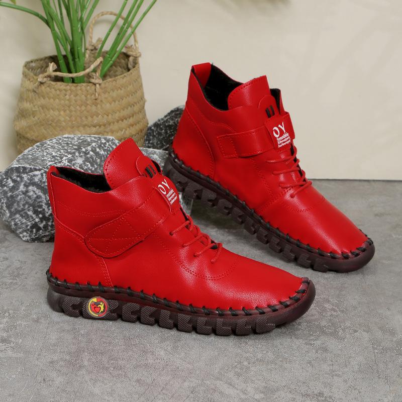 Women Winter Hand-stitched High-top Cotton Shoes Casual Sneaker Velvet Fashion 35 красный
Women Winter Hand-stitched High-top Cotton Shoes Casual Sneaker Velvet Fashion 35 красный