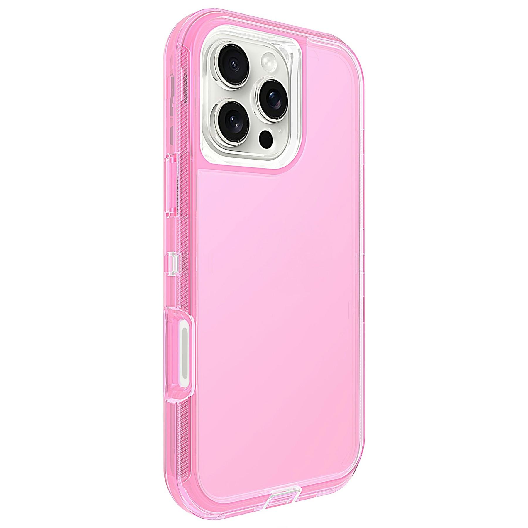 For iPhone 16 Pro Max Case 3 in 1 Detachable Shockproof TPU+PC Phone Back Cover Transparent Purple
For iPhone 16 Pro Max Case 3 in 1 Detachable Shockproof TPU+PC Phone Back Cover Transparent Purple