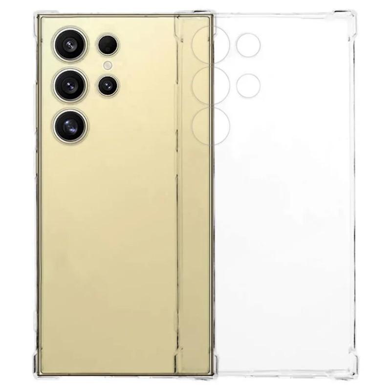 For Samsung Galaxy S24 Ultra TPU Case WANLONFENG WL3 Series 1.5mm Phone Cover with Tempered Glass Film Transparent
For Samsung Galaxy S24 Ultra TPU Case WANLONFENG WL3 Series 1.5mm Phone Cover with Tempered Glass Film Transparent