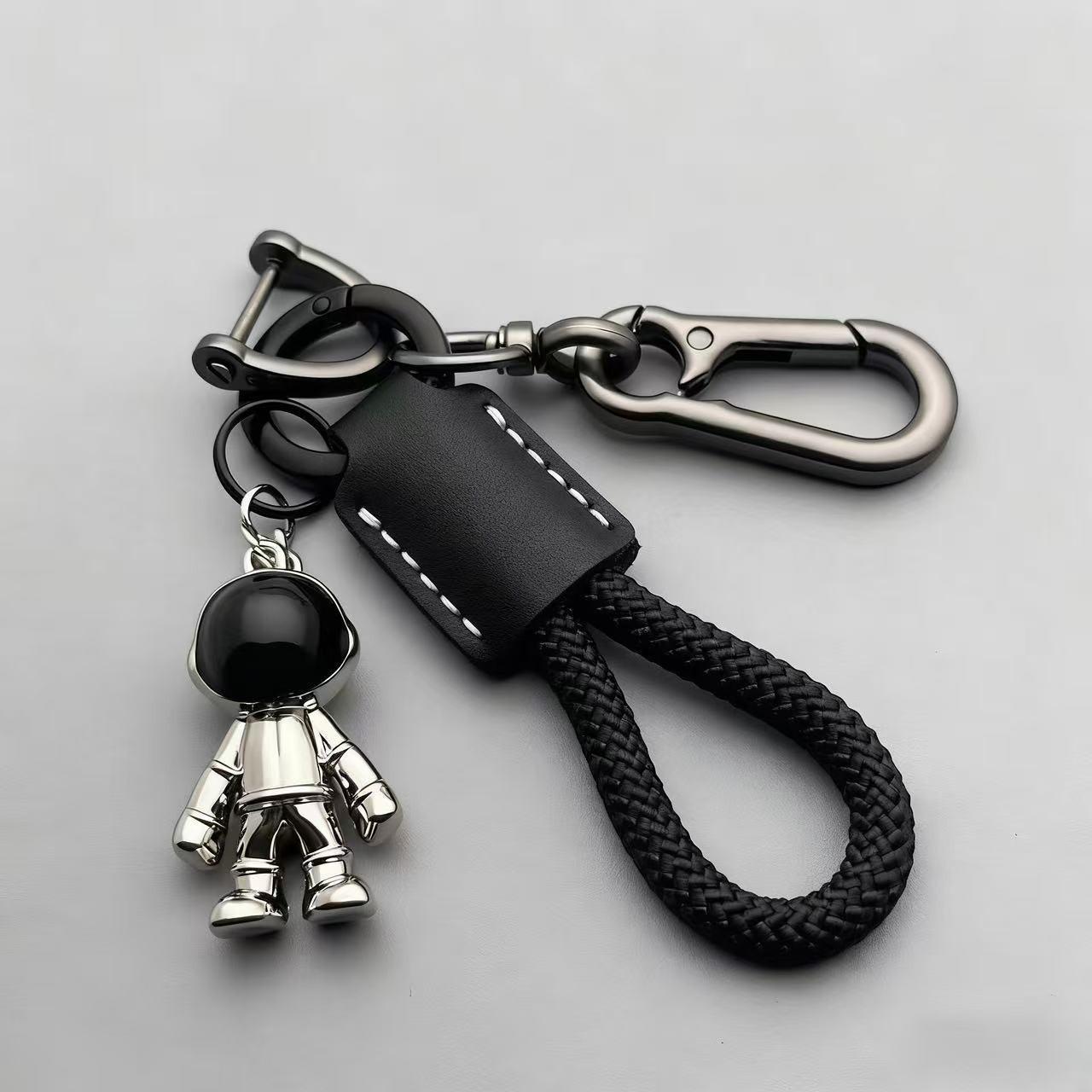 Personalized Key Chain Ring Braid Rope Astronaut Pendant Custom Number Cartoon Cute Car Leather Keychain Bag Keyring NO LOGO
Personalized Key Chain Ring Braid Rope Astronaut Pendant Custom Number Cartoon Cute Car Leather Keychain Bag Keyring NO LOGO