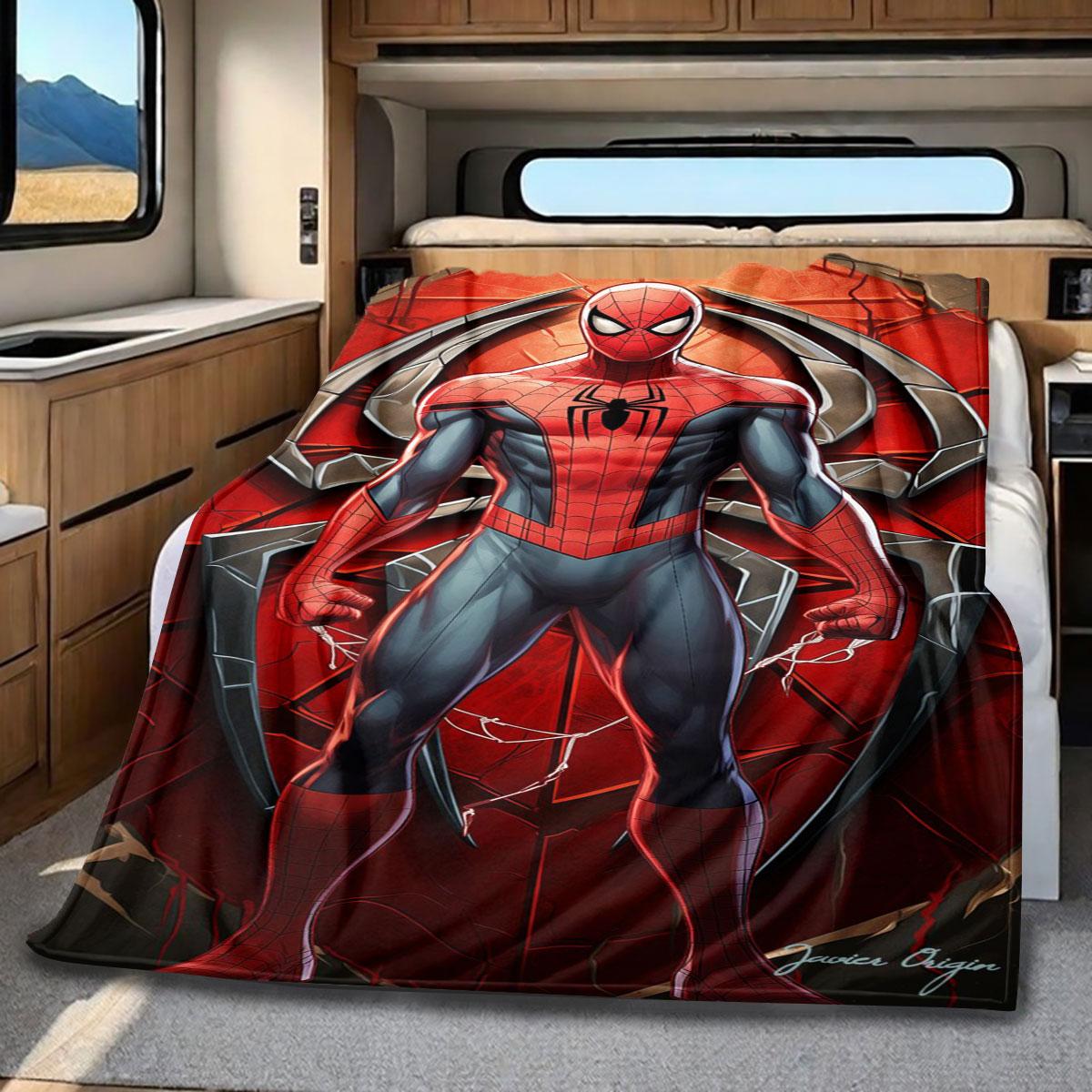 This Spider-Man Design Reminiscent of Comic Book Is Suitable for Beds Sofas and Various Other Occasions Making It A Perfect Gift 75x90cm
This Spider-Man Design Reminiscent of Comic Book Is Suitable for Beds Sofas and Various Other Occasions Making It A Perfect Gift 75x90cm