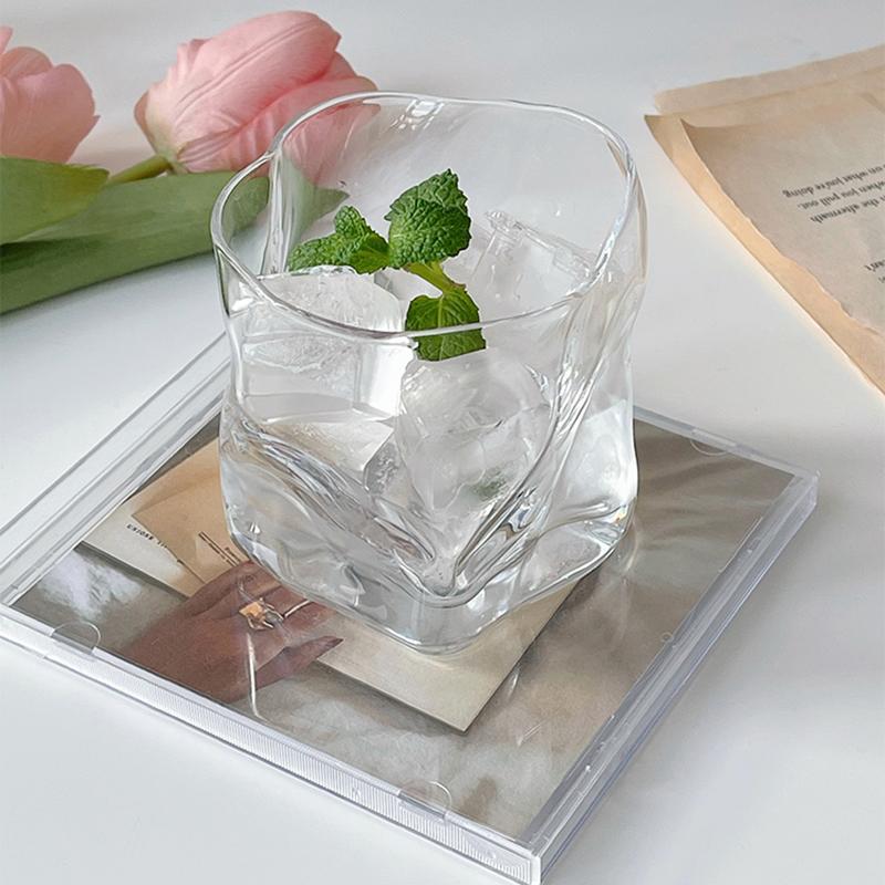 280ml Creative Transparent Twist Whiskey Glass Bar Beer Glass Household Water Cup Irregular Cocktail Mug Juice Coffee Latte Cups 1pcs
280ml Creative Transparent Twist Whiskey Glass Bar Beer Glass Household Water Cup Irregular Cocktail Mug Juice Coffee Latte Cups 1pcs