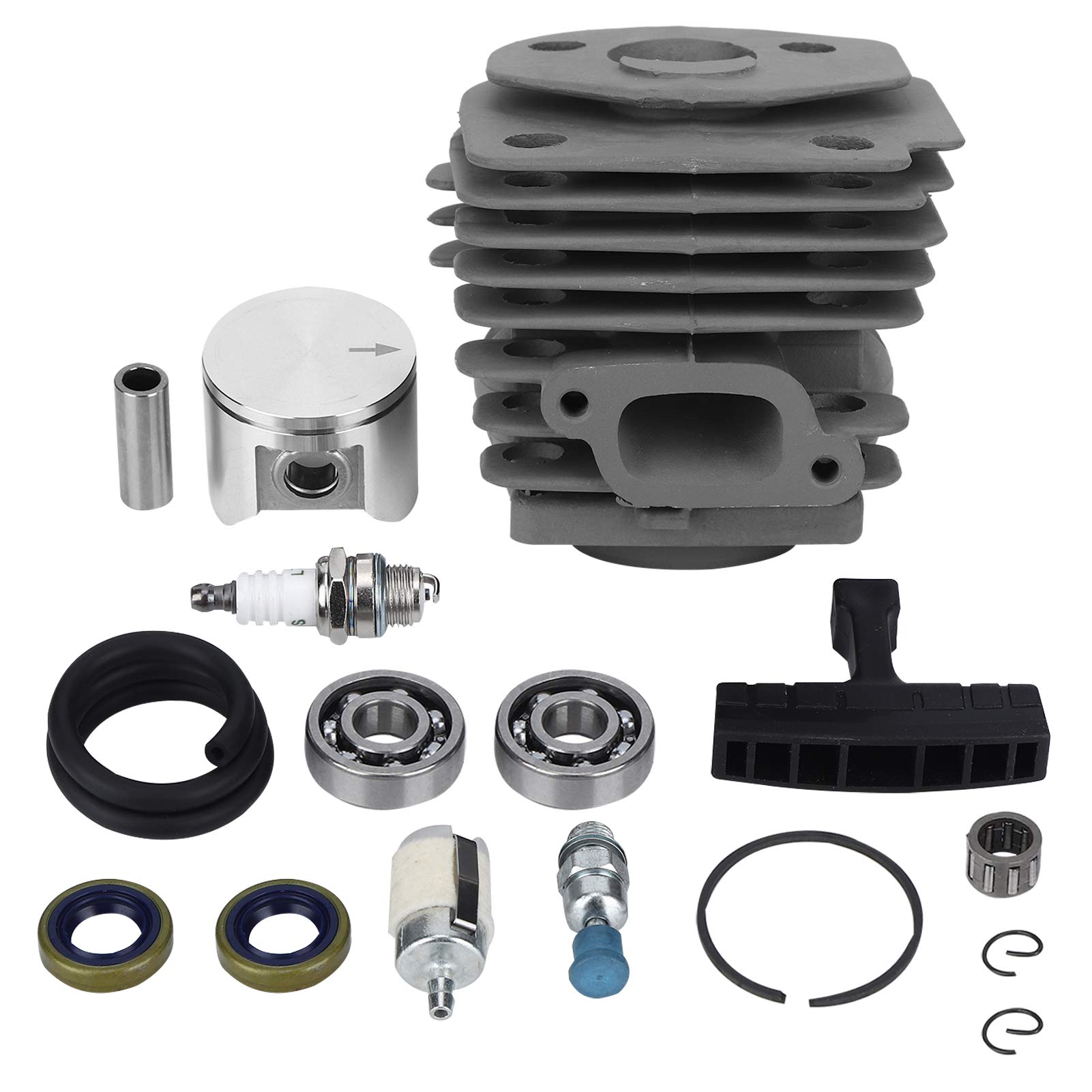 47mm Diameter Cylinder and Piston Kit for Husqvarna 359, 357XP, and 357 Chainsaws, EPA Chainsaw Repair Parts, Zinc Alloy
47mm Diameter Cylinder and Piston Kit for Husqvarna 359, 357XP, and 357 Chainsaws, EPA Chainsaw Repair Parts, Zinc Alloy