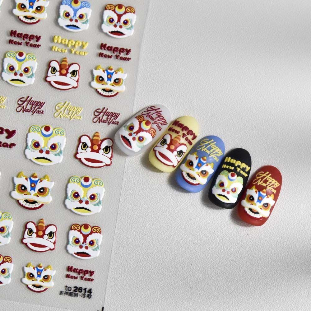 Chinese New Year Nail Stickers Nail Art Decorations Cartoon Nail Decals Rabbits Nail Stickers
Chinese New Year Nail Stickers Nail Art Decorations Cartoon Nail Decals Rabbits Nail Stickers