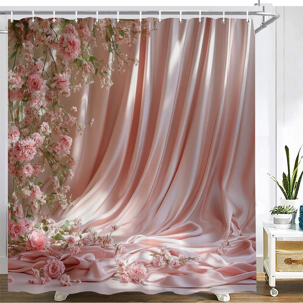 Imitate Purple Romantic Flower Art Background Shower Curtain Bath Curtain Printing Bathroom Curtains For Home Decoration Curtain W60H190(CM)-1 Pcs
Imitate Purple Romantic Flower Art Background Shower Curtain Bath Curtain Printing Bathroom Curtains For Home Decoration Curtain W60H190(CM)-1 Pcs