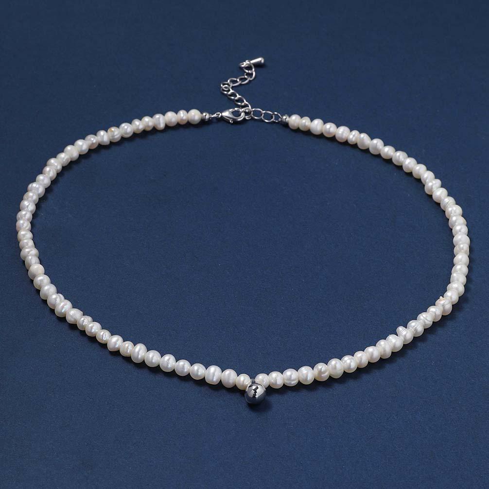 Zhong Chuxi Style Freshwater Pearl Necklace - 18K Gold-Plated, Chic Clavicle Chain for Women золотой
Zhong Chuxi Style Freshwater Pearl Necklace - 18K Gold-Plated, Chic Clavicle Chain for Women золотой