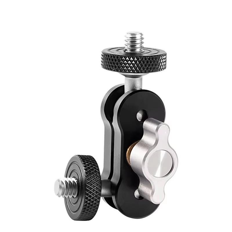 Super Clamp Camera Clamp Mount Monitor 360° Ballhead Magic Arm Double Ball Head Adapter for DSLR Camera/Gopro/LED Lights/phone чорний
Super Clamp Camera Clamp Mount Monitor 360° Ballhead Magic Arm Double Ball Head Adapter for DSLR Camera/Gopro/LED Lights/phone чорний