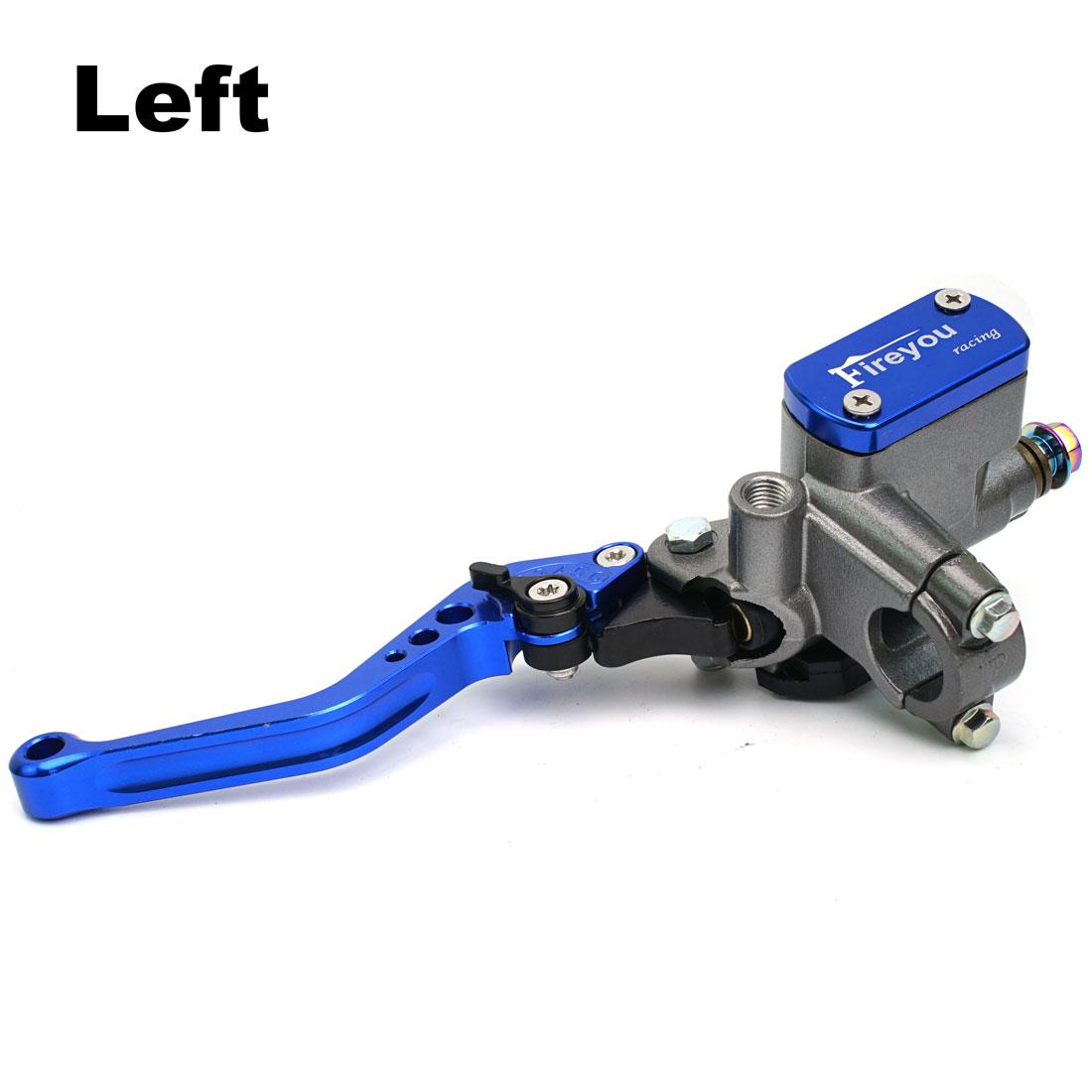 22mm Motorcycle Master Cylinder Lever Brake Hydraulic Clutch Pump for Honda Yamaha Kawasaki Suzuki Motocross Vespa Dirt Pit Bike Left Blue
22mm Motorcycle Master Cylinder Lever Brake Hydraulic Clutch Pump for Honda Yamaha Kawasaki Suzuki Motocross Vespa Dirt Pit Bike Left Blue