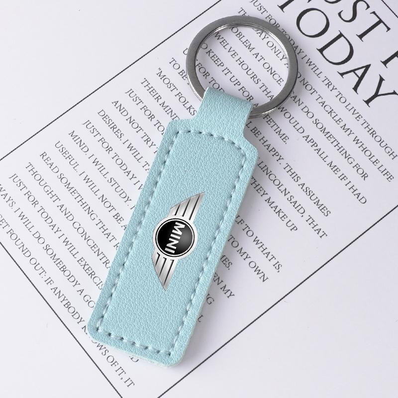 Leather Car Keychain Anto-loss Ring Pendant Accessories For MINI Cooper One JCW Work Clubman R55 R56 F55 F56 R57 R58 R59 R60 R50
Leather Car Keychain Anto-loss Ring Pendant Accessories For MINI Cooper One JCW Work Clubman R55 R56 F55 F56 R57 R58 R59 R60 R50