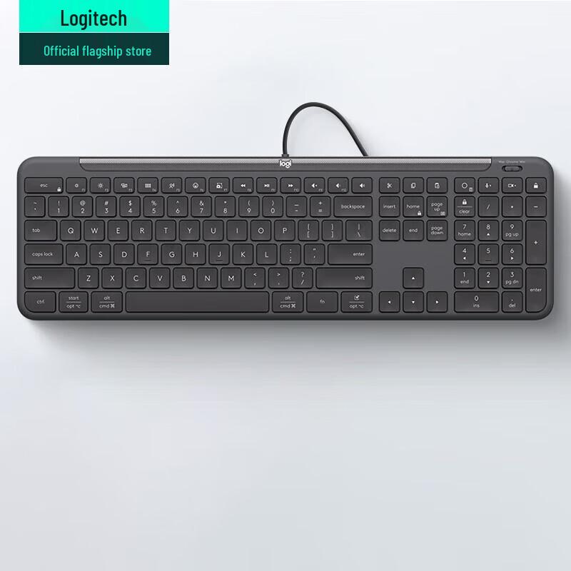 Logitech K620 USB-C Wired Full-Size Business Keyboard
Logitech K620 USB-C Wired Full-Size Business Keyboard