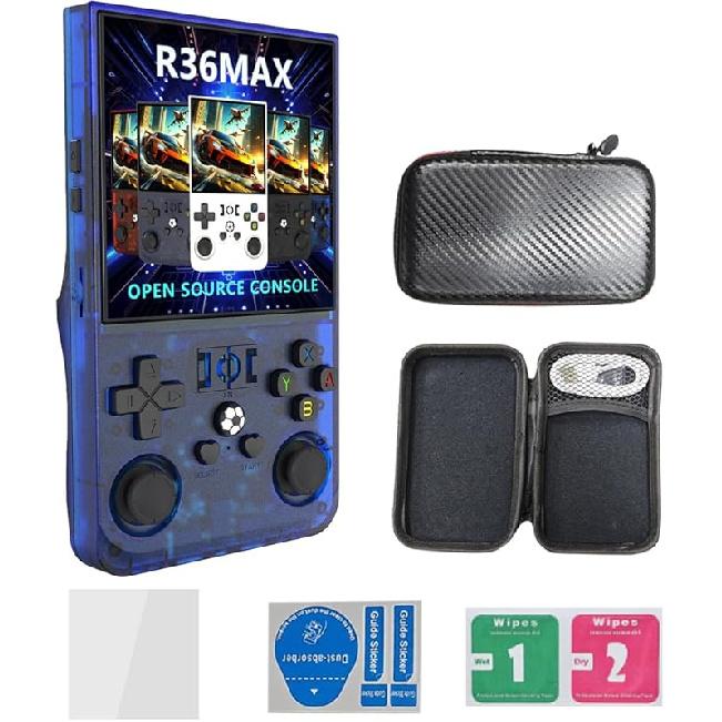 - Портативная игровая консоль R36MAX 128G, встроенные 22000+ классических игр, 4,0-дюймовый HD IPS-экран, система Linux с открытым исходным кодом, видеоигровая ретро-консоль Translucent Blue/128G
- Портативная игровая консоль R36MAX 128G, встроенные 22000+ классических игр, 4,0-дюймовый HD IPS-экран, система Linux с открытым исходным кодом, видеоигровая ретро-консоль Translucent Blue/128G