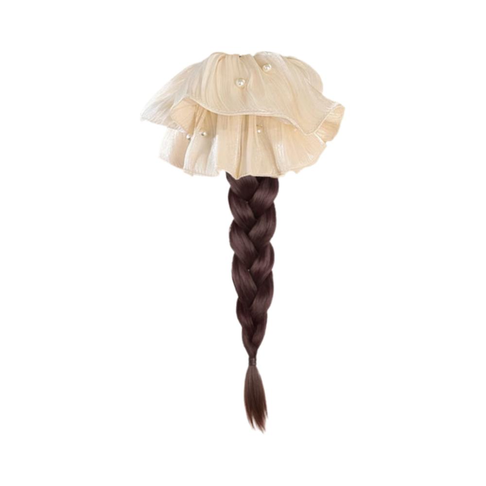 Украшение для волос Жемчуг Большая кишка Скранчи Хвост Элегантный Твист Коса Парик Повседневный Вечеринка темно-коричневого
Украшение для волос Жемчуг Большая кишка Скранчи Хвост Элегантный Твист Коса Парик Повседневный Вечеринка темно-коричневого