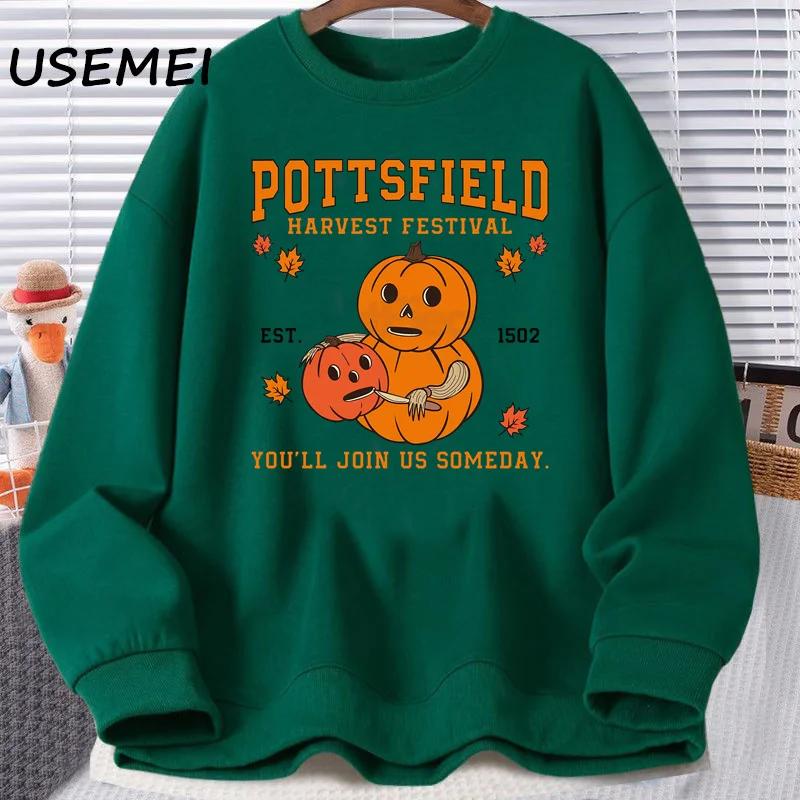 Pottsfield Harvest Festival Halloween Sweatshirt Over The Garden Wall Retro Vintage Fall Hoodies Long Sleeve Women s Clothes 3XL
Pottsfield Harvest Festival Halloween Sweatshirt Over The Garden Wall Retro Vintage Fall Hoodies Long Sleeve Women s Clothes 3XL