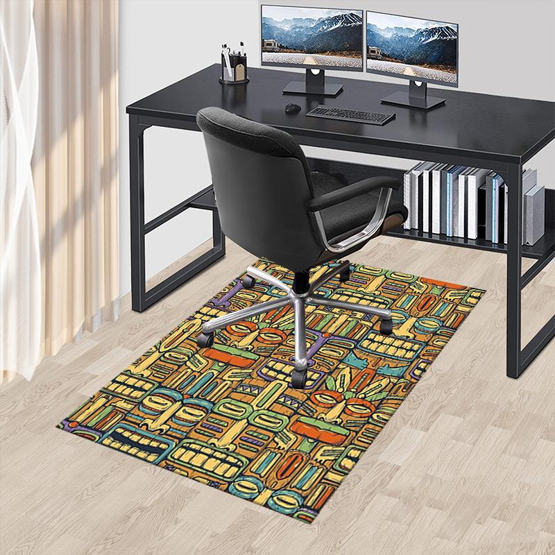 1pc Tiki Mask Office Chair Mat - Anime Cartoon Design, Non-Slip Carpet for Home Decor, Suitable for All Seasons.A080 60cm by 90cm
1pc Tiki Mask Office Chair Mat - Anime Cartoon Design, Non-Slip Carpet for Home Decor, Suitable for All Seasons.A080 60cm by 90cm