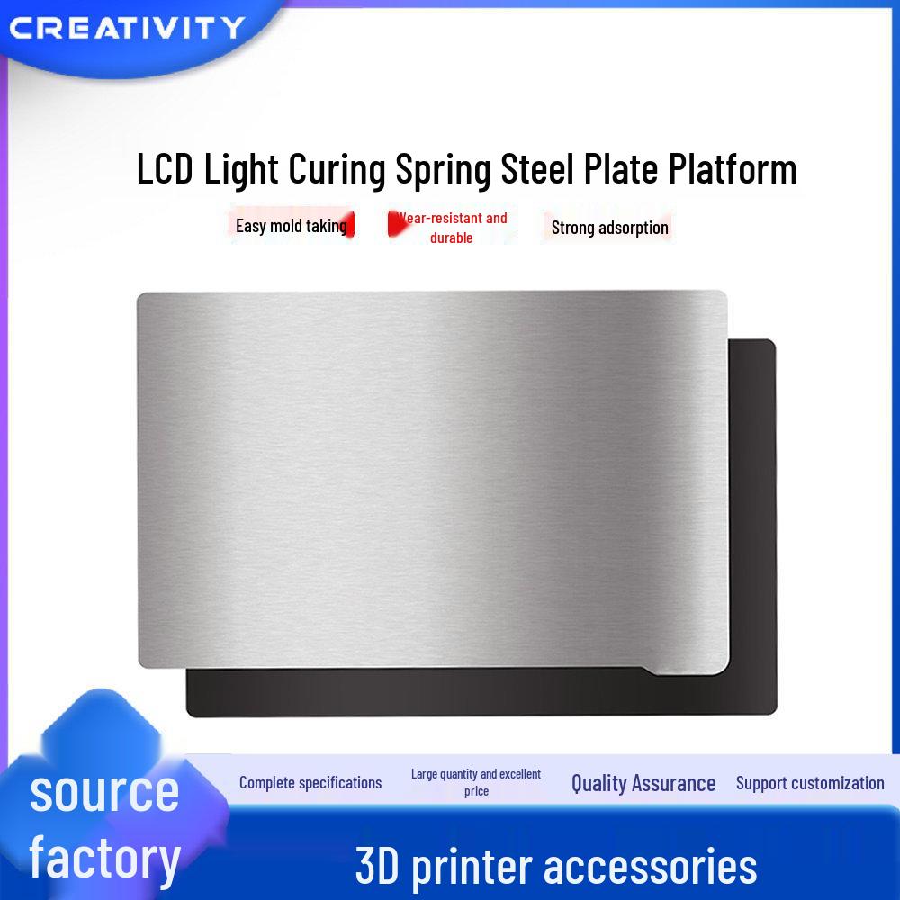 Magnetic Steel Film for 3D Printer Platforms: Easy Model Removal for Photon and Other LCD Resin Models. 135x75mm (For Sonicmini4k/Mars)
Magnetic Steel Film for 3D Printer Platforms: Easy Model Removal for Photon and Other LCD Resin Models. 135x75mm (For Sonicmini4k/Mars)