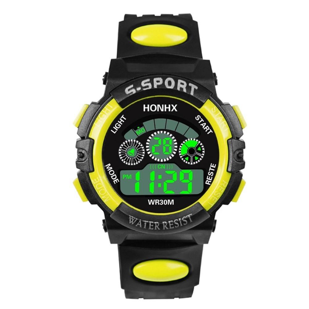 Shock Resistant Kids Digital Watch Lightweight Student Watch New LED Wristwatch for Boys and Girls жёлтый
Shock Resistant Kids Digital Watch Lightweight Student Watch New LED Wristwatch for Boys and Girls жёлтый