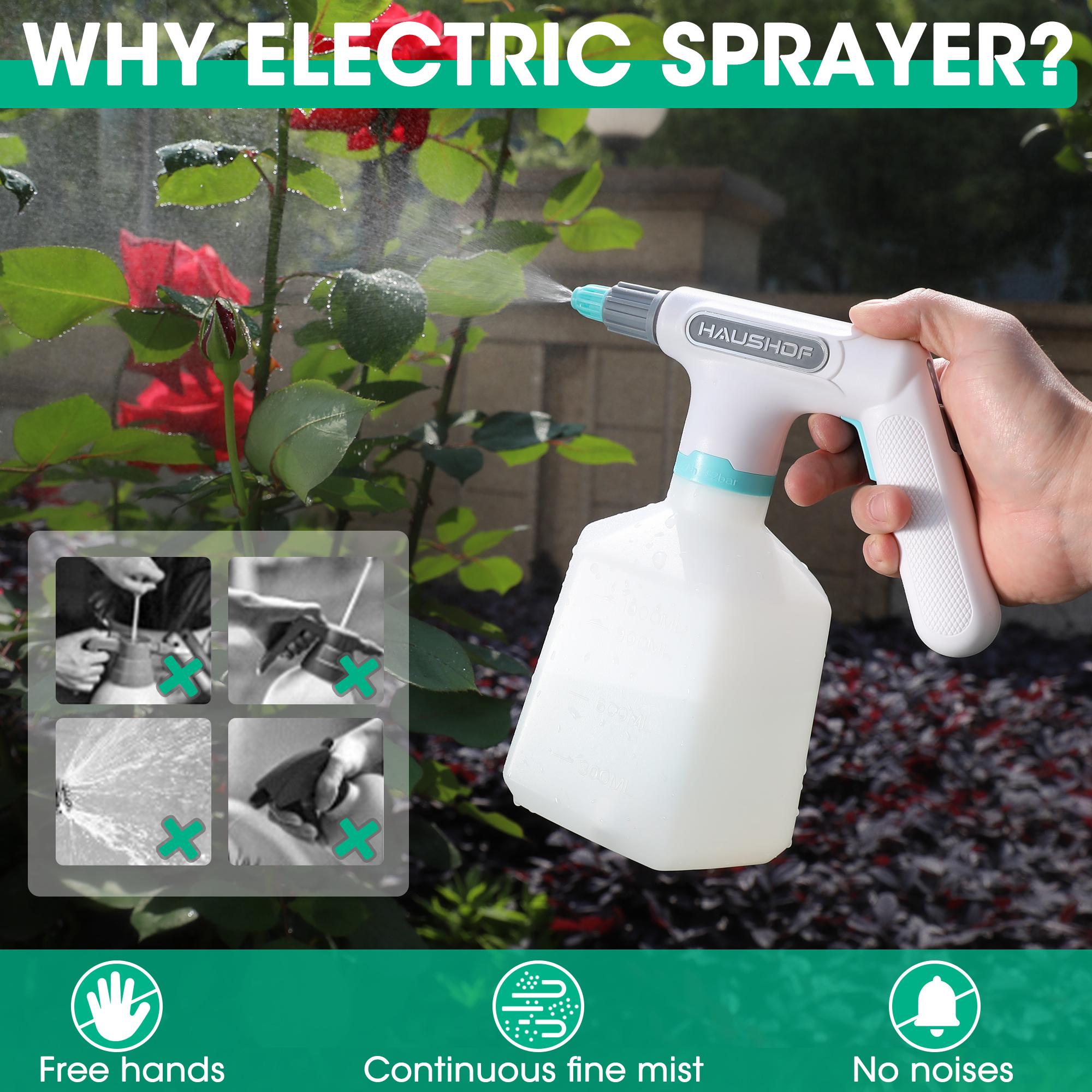 HAUSHOF 1L 3.6V Garden Rechargeable Electric Watering Can Plant Watering Portable Spray Bottle Indoor Sterilization Sprayer United States
HAUSHOF 1L 3.6V Garden Rechargeable Electric Watering Can Plant Watering Portable Spray Bottle Indoor Sterilization Sprayer United States