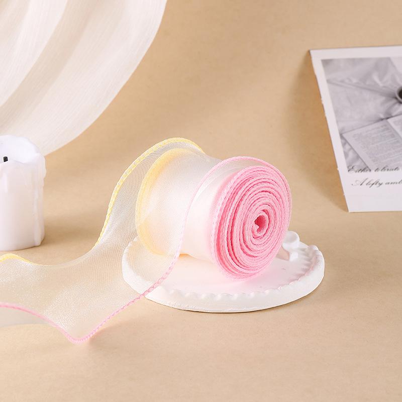 10 ярдов/рулон Ткань для шитья Декор Торт Бант Шифоновая лента Двухцветная Упаковка для подарков для букетов Рыбий хвост Пряжа Волнистый край Органза розовый/жёлтый
10 ярдов/рулон Ткань для шитья Декор Торт Бант Шифоновая лента Двухцветная Упаковка для подарков для букетов Рыбий хвост Пряжа Волнистый край Органза розовый/жёлтый