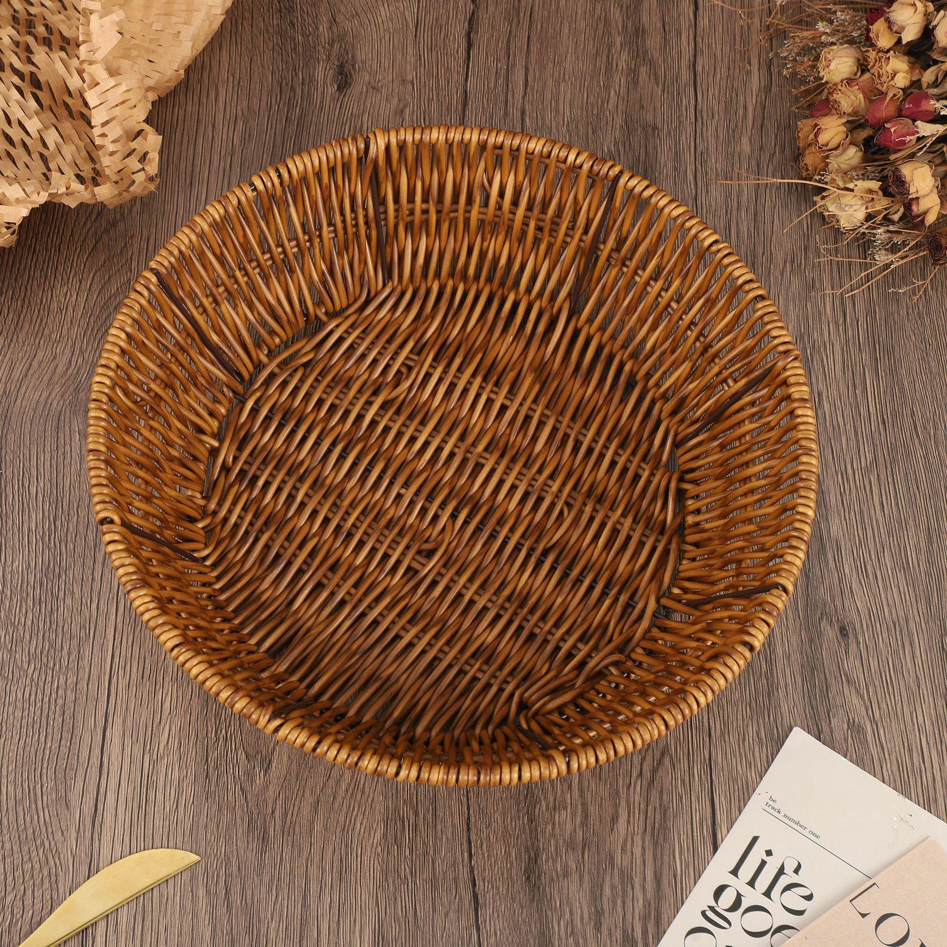 Кошик для фруктів та овочів Chao ручної роботи з плетеного ротангу в пасторальному стилі
Кошик для фруктів та овочів Chao ручної роботи з плетеного ротангу в пасторальному стилі