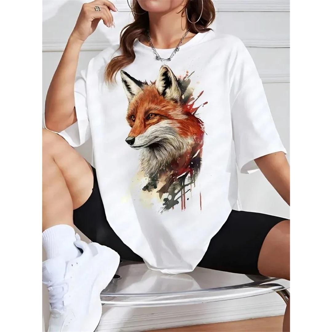 Animal Graphic Printed Cute Soft Oversized T-shirt Men Women Casual Cotton Loose Short Sleeve T Shirt Tops Female Male Clothing Comfortable Top Tees XXXL помаранчевий
Animal Graphic Printed Cute Soft Oversized T-shirt Men Women Casual Cotton Loose Short Sleeve T Shirt Tops Female Male Clothing Comfortable Top Tees XXXL помаранчевий