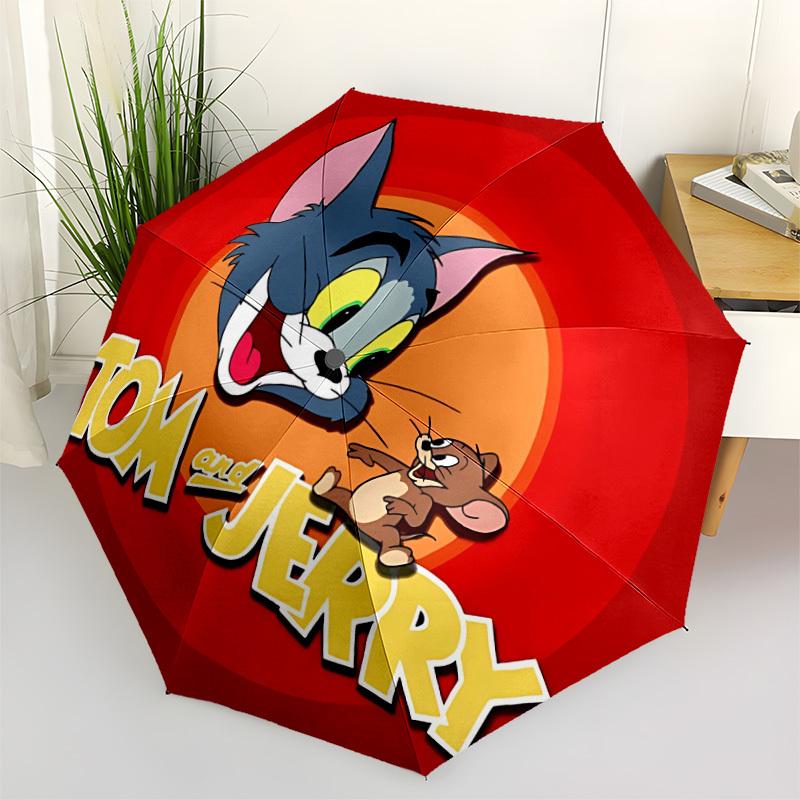 1pc Tom and Jerry Umbrella - Automatic Open Compact Travel Umbrella with 72-Rib Durable Frame yy251021115
1pc Tom and Jerry Umbrella - Automatic Open Compact Travel Umbrella with 72-Rib Durable Frame yy251021115