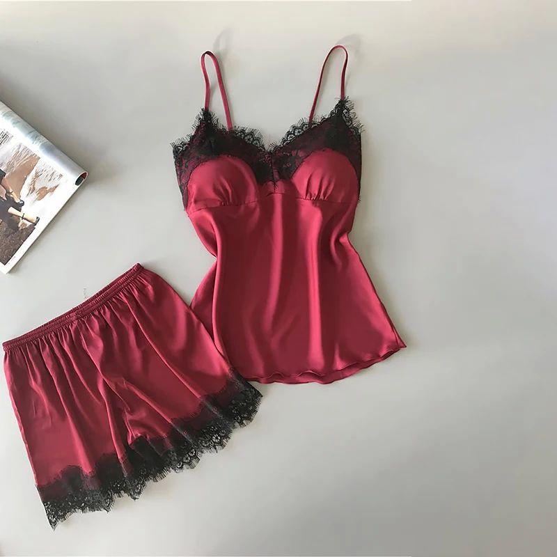 Кружевной комплект шорт на подтяжках из ледяного шелка с кружевной отделкой Комплект шорт на бретелях с кружевной отделкой Wine Red 2XL
Кружевной комплект шорт на подтяжках из ледяного шелка с кружевной отделкой Комплект шорт на бретелях с кружевной отделкой Wine Red 2XL