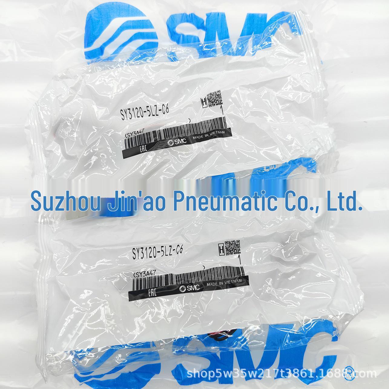 Brand New SMC Five-Way Solenoid Valve SY3120/SY5120 - Model 5LZ-C6/C8 Variant SY3120-5LZ-C6
Brand New SMC Five-Way Solenoid Valve SY3120/SY5120 - Model 5LZ-C6/C8 Variant SY3120-5LZ-C6