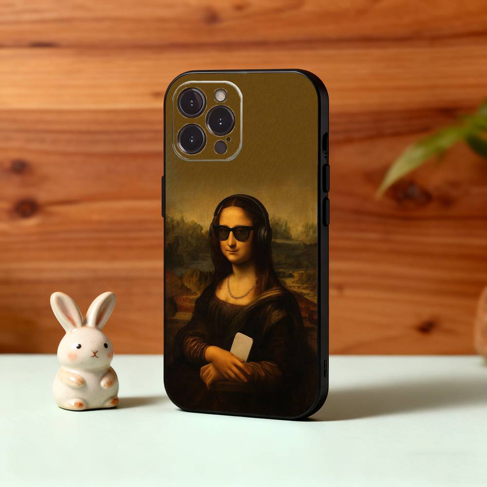 M-Mona L-Lisa Art Phone Case For iPhone17,16,15,14,13,12Plus,Pro Max,XS,5G Soft Silicone Black Cover iPhone14
M-Mona L-Lisa Art Phone Case For iPhone17,16,15,14,13,12Plus,Pro Max,XS,5G Soft Silicone Black Cover iPhone14