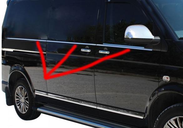 Нижняя окантовка стекол (6 частей, нерж) Короткая база для Volkswagen T5 Multivan 2003-2010 гг
Нижняя окантовка стекол (6 частей, нерж) Короткая база для Volkswagen T5 Multivan 2003-2010 гг