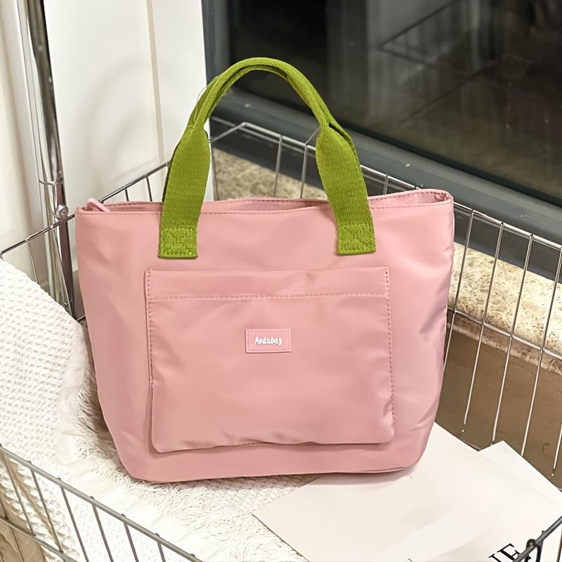 Casual Handbag Simple Contrast Color Casual Fabric Women s Handbag for Work and Commuting, Suitable for Mother s Day and Teacher s Day рожевий
Casual Handbag Simple Contrast Color Casual Fabric Women s Handbag for Work and Commuting, Suitable for Mother s Day and Teacher s Day рожевий