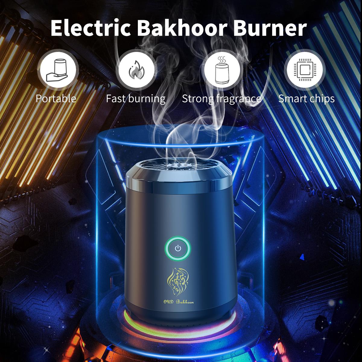 Портативная мини-курильница Bahhoor, перезаряжаемая USB аромадиффузор, электрический арабский держатель для благовоний, мусульманский дом
Портативная мини-курильница Bahhoor, перезаряжаемая USB аромадиффузор, электрический арабский держатель для благовоний, мусульманский дом