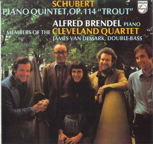 LP Record SCHUBERT ALFRED BRENDEL MEMBERS Piano Quintet Op. 114 trout 9500442950044 PHILIPS Germany Classical Used
LP Record SCHUBERT ALFRED BRENDEL MEMBERS Piano Quintet Op. 114 trout 9500442950044 PHILIPS Germany Classical Used