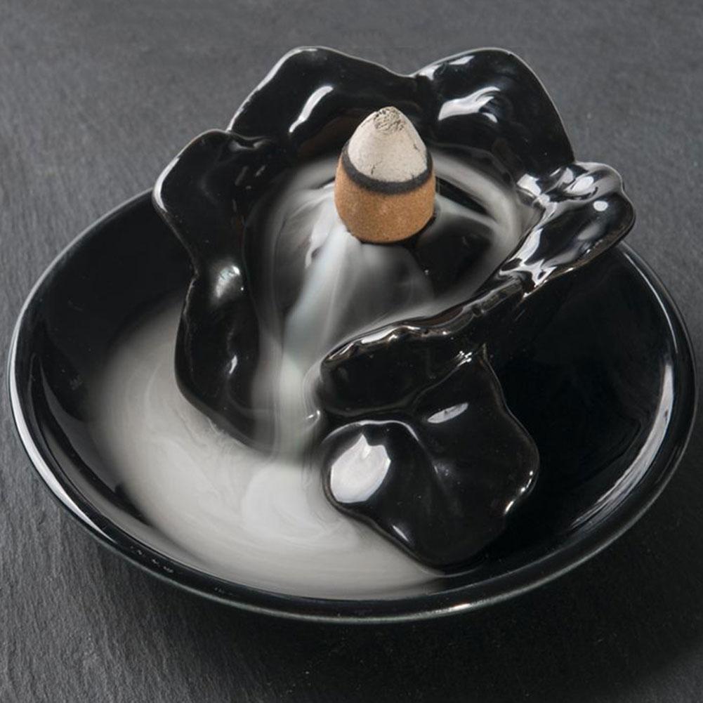 Backflow Buddha Ceramic Incense Burner Holder Buddhist Sandalwood Cones Home Decoration Craft Figurines Miniatures 1pc
Backflow Buddha Ceramic Incense Burner Holder Buddhist Sandalwood Cones Home Decoration Craft Figurines Miniatures 1pc