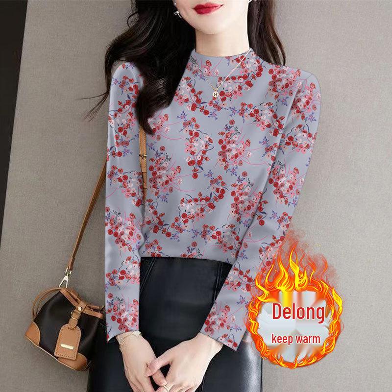 Women s Ribbed Floral Base Layer Top: Half-High Collar, Long Sleeves, Slimming & Versatile for Autumn/Winter M (Below 90 lbs)
Women s Ribbed Floral Base Layer Top: Half-High Collar, Long Sleeves, Slimming & Versatile for Autumn/Winter M (Below 90 lbs)