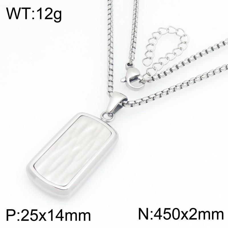 Hip Hop Square Textured Dog Tag Necklace Stainless Steel Box Chain Pendant 45cm Adjustable Length Trendy Jewelry Gift for Men 45cm
Hip Hop Square Textured Dog Tag Necklace Stainless Steel Box Chain Pendant 45cm Adjustable Length Trendy Jewelry Gift for Men 45cm