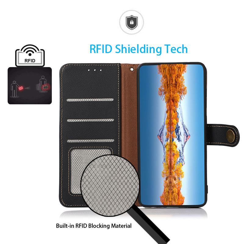 KHAZNEH For Samsung Galaxy A34 5G Phone Stand Case Wallet Genuine Cow Leather RFID Blocking Cover Black
KHAZNEH For Samsung Galaxy A34 5G Phone Stand Case Wallet Genuine Cow Leather RFID Blocking Cover Black