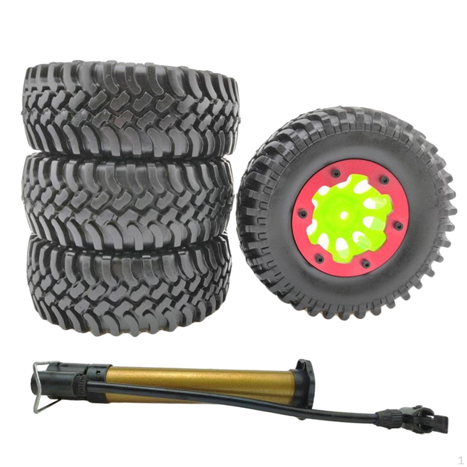 1.9 Rubber Inflatable Wheel Rims Tires for SCX10 D90 90046 4WD RC Crawler Vehicles Trucks Upgrade Green
1.9 Rubber Inflatable Wheel Rims Tires for SCX10 D90 90046 4WD RC Crawler Vehicles Trucks Upgrade Green