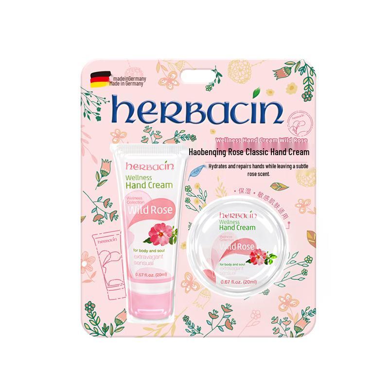 Herbacin Rose Hand Cream Duo
Herbacin Rose Hand Cream Duo