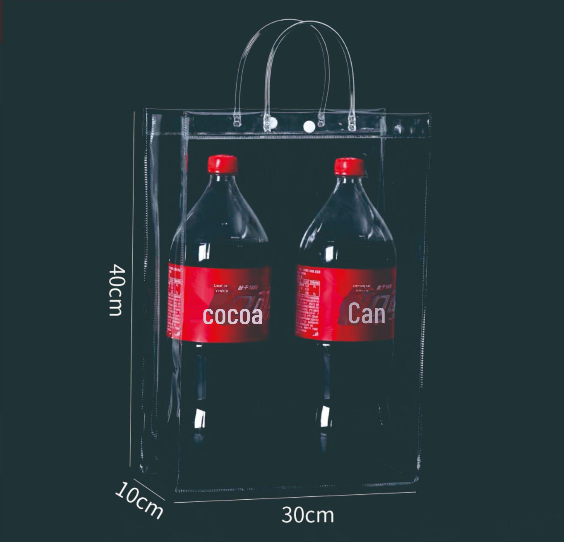 Прозрачная сумка-тоут из ПВХ - подарочная сумка с возможностью индивидуального заказа для небольших партий
Прозрачная сумка-тоут из ПВХ - подарочная сумка с возможностью индивидуального заказа для небольших партий