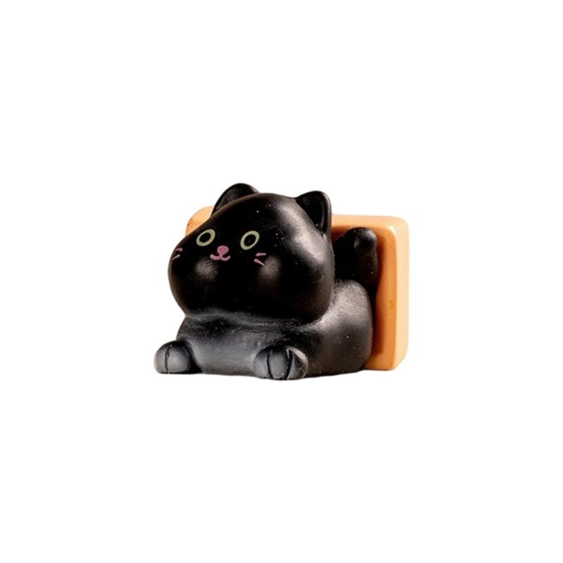 Cute Cartoon Cats Resin Figurine with Not Slip Base & Easy To Clean Adorable Cats Sculpture for Car Dashboard Desk Decor
Cute Cartoon Cats Resin Figurine with Not Slip Base & Easy To Clean Adorable Cats Sculpture for Car Dashboard Desk Decor