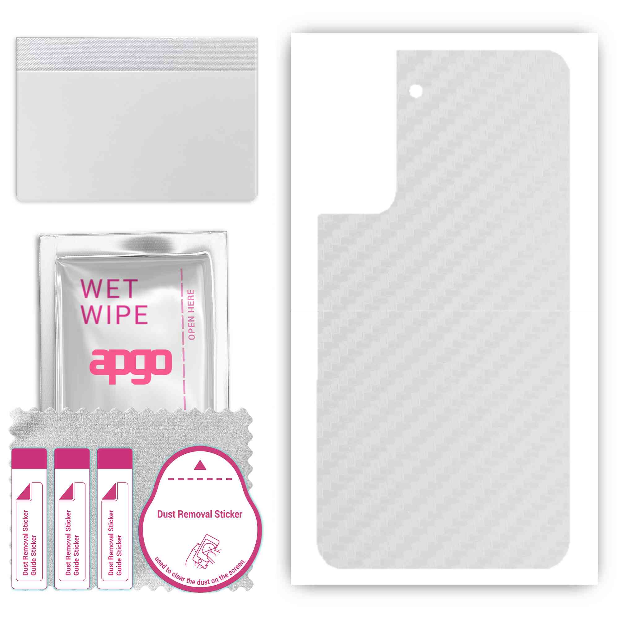 apgo Protective Skin Sticker for the back compatible with Samsung Galaxy S21 FE 5G, Wrap Film, Foil, Vinyl - Pattern Transparent Carbon
apgo Protective Skin Sticker for the back compatible with Samsung Galaxy S21 FE 5G, Wrap Film, Foil, Vinyl - Pattern Transparent Carbon